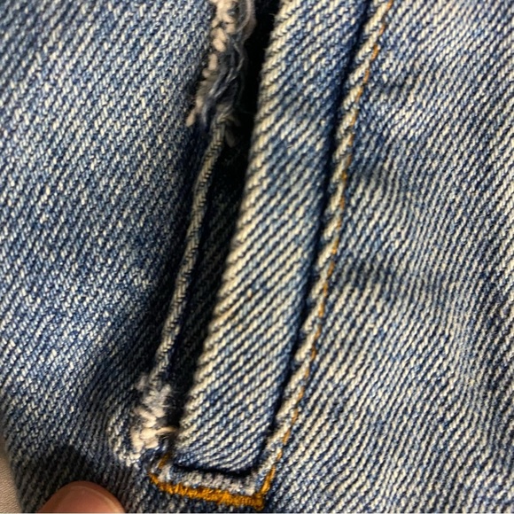 The Childrens Place Denim Youth Girl's Blue Cotton Blend Jeans Jacket Sz L 10-12 - Picture 3 of 10